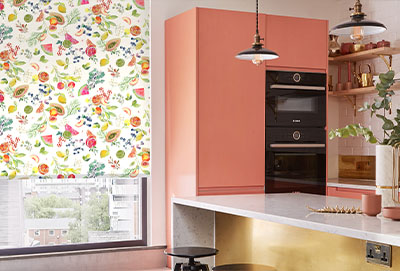 Patterned Kitchen Blinds