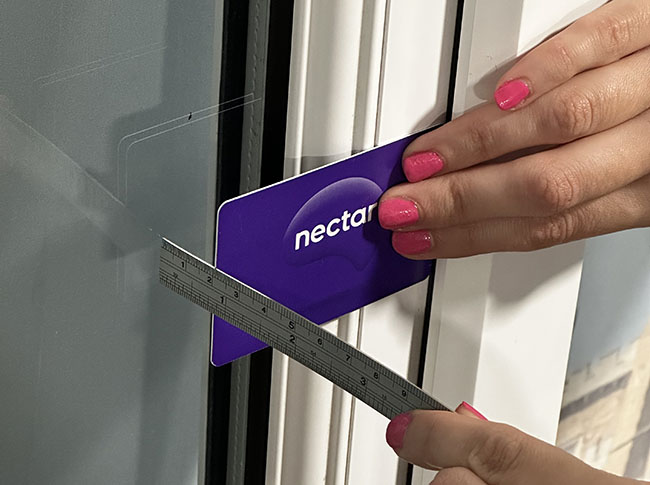 How to measure the depth of your window