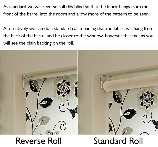Roll Direction Options