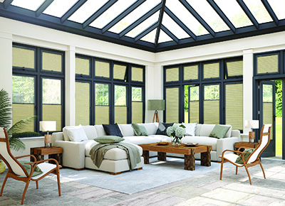 Perfect Fit Pleated Conservator Blinds