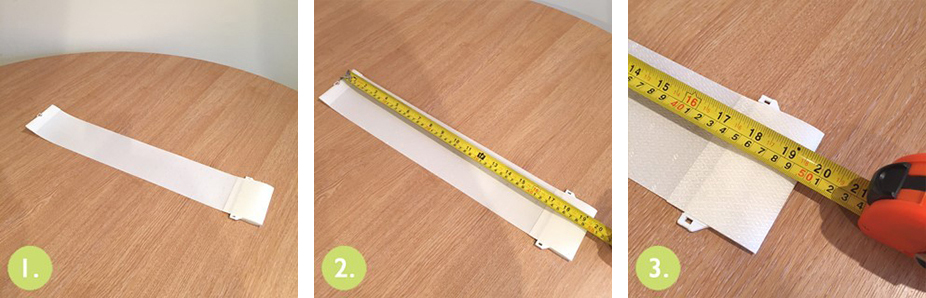 How to measure for replacement slats