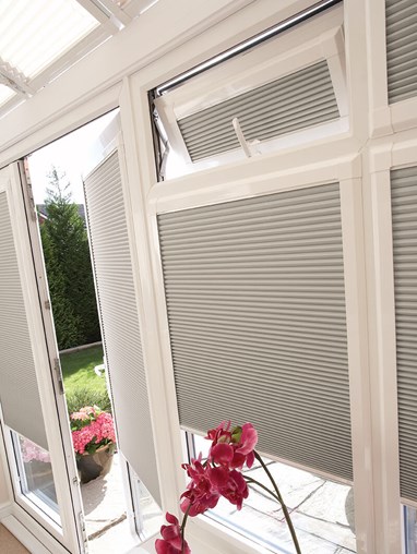 Putty Grey Blackout Perfect Fit Cellular Thermal Blind