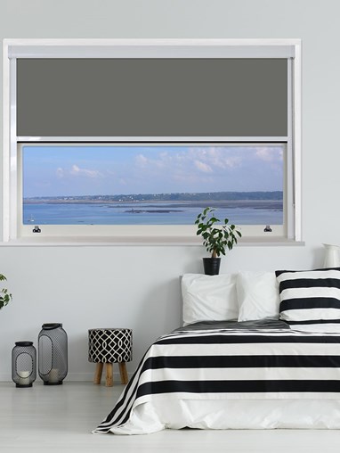 Iron Mountain Chain Operated Total Blackout Roller Blind