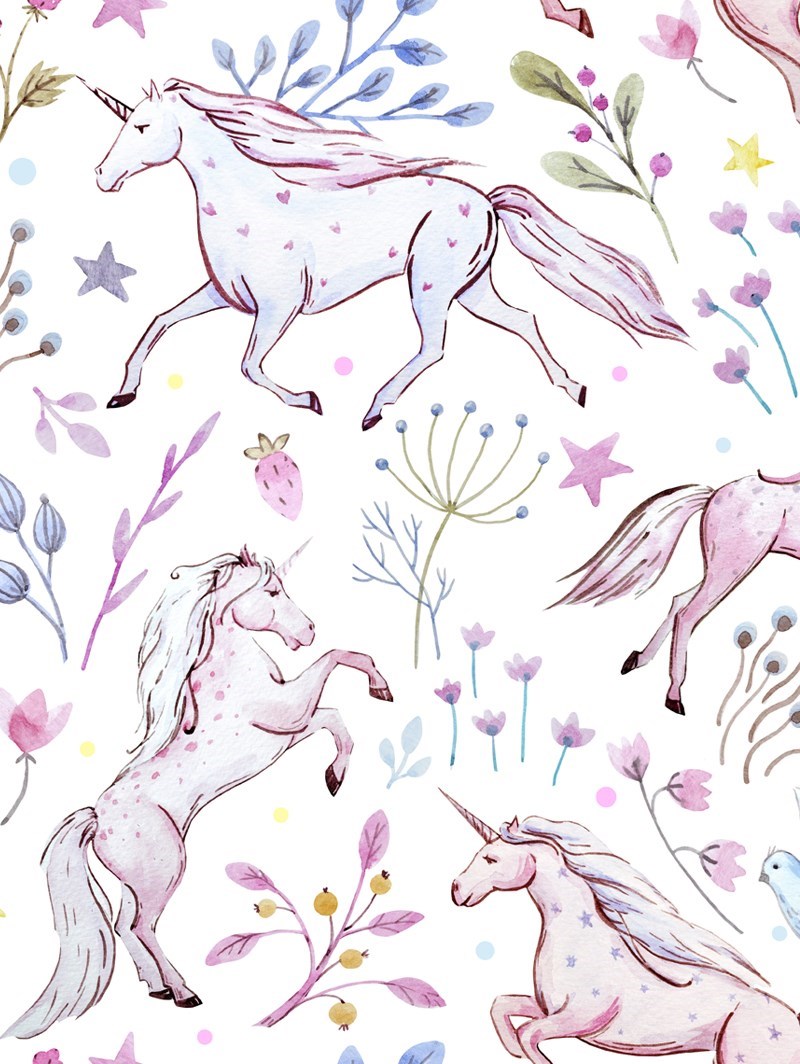 Unicorn Meadow Childrens Roller Blind
