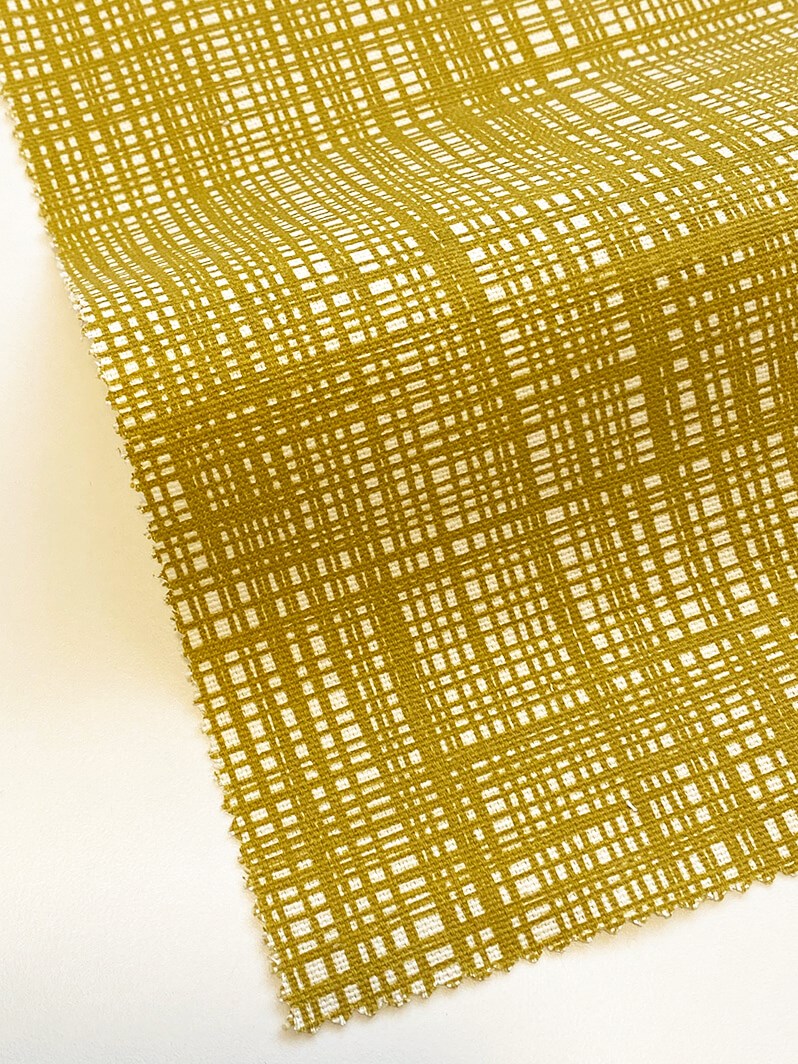 Orla Kiely Scribble Olive Soft Fabric Roller Blind
