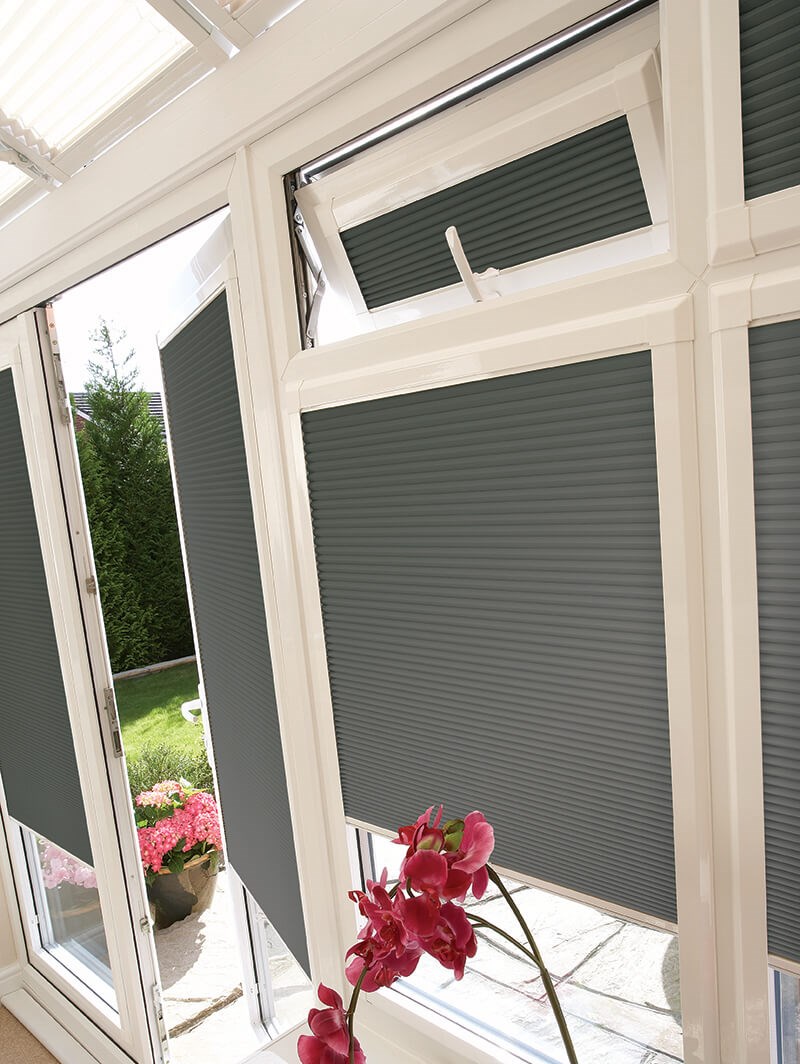 Carbon Grey Daylight Perfect Fit Cellular Thermal Blind