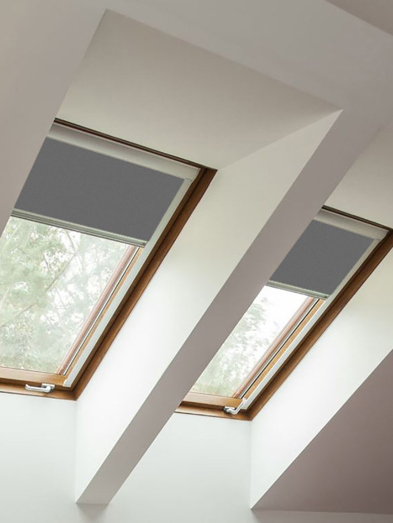 Classic Iron Mountain Blackout Skylight Blind To Fit RoofLite Windows