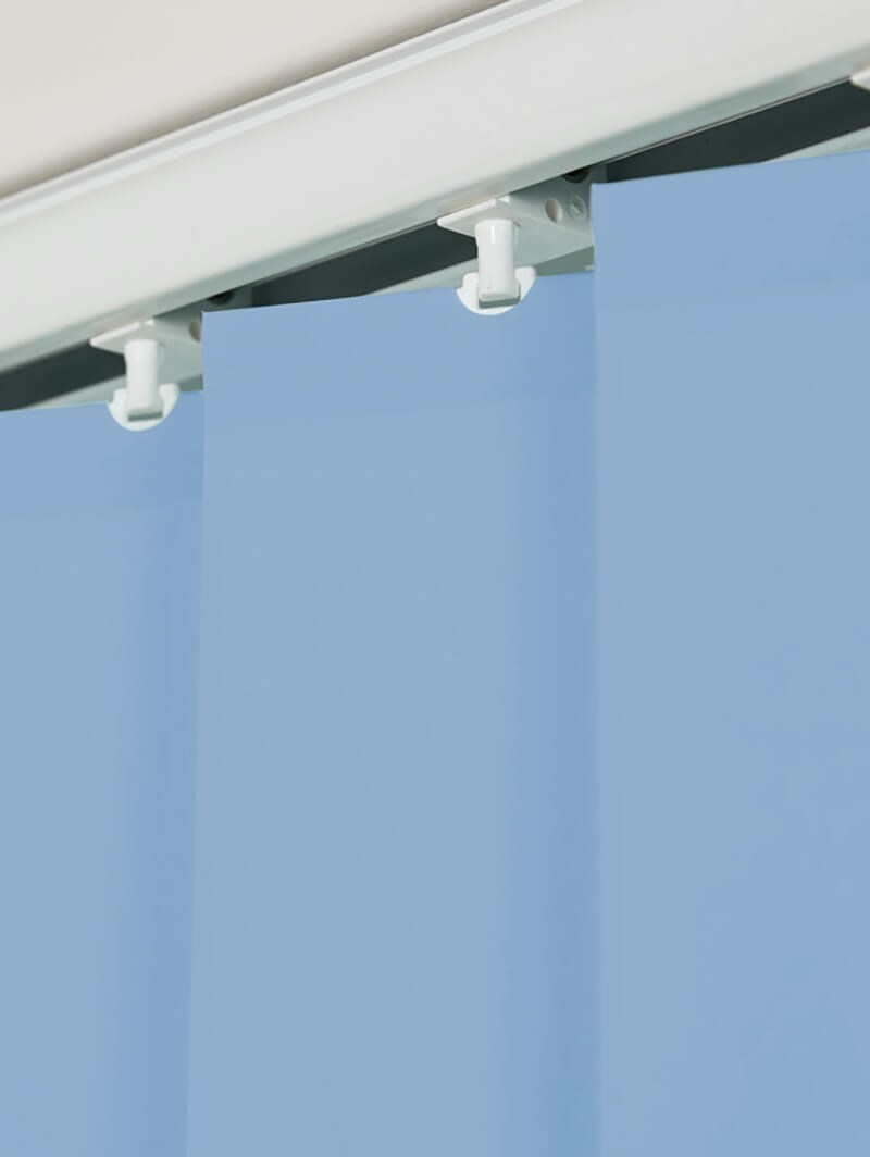 Baby Blue Daylight 89mm Vertical Blind Replacement Slats