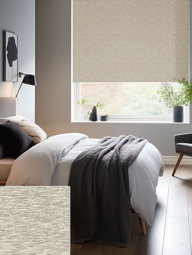 Amsterdam Oatmeal Blackout Thermal Roller Blind