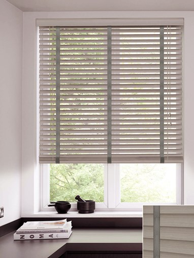 Astral 50mm Faux Wood Venetian Blind With Tapes