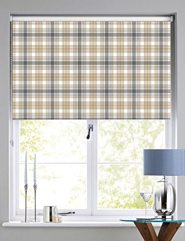 Wallace Check Roller Blind