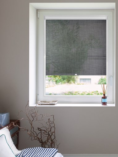 Charcoal Weave 5% Sunscreen Perfect Fit Roller Blind