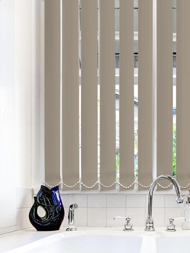 Light Filtering Chocolate 89mm Vertical Blind Replacement Slats