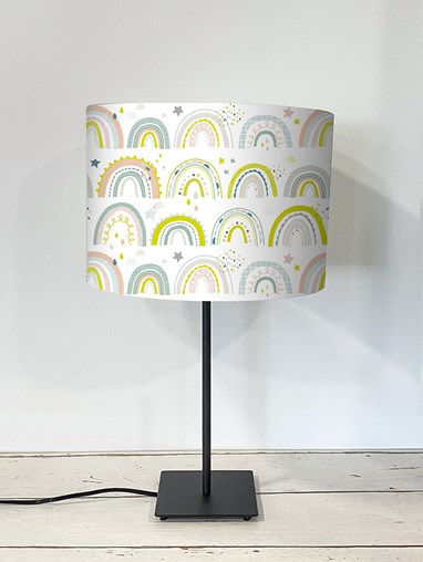 Over The Rainbow Pastel Lampshade