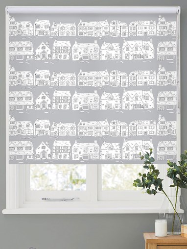 Cotswold Way on Cloud Roller Blind by Amanda Redwin