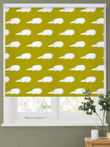 Prickles on Pear Roller Blind by Amanda Redwin