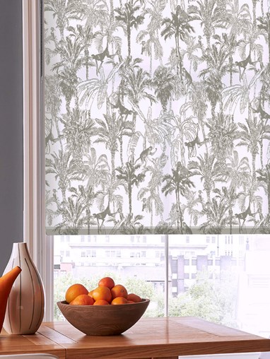 Amazon Natural Tropical Roller Blind by Boon & Blake