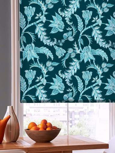 Java Teal Roller Blind by Boon & Blake
