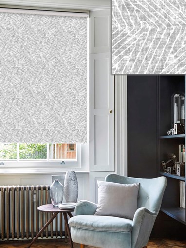 Linear Luxe Stone Roller Blind