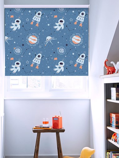 One Small Step Blackout Roller Blind