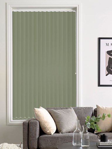 Iona Forest Blackout 89mm Vertical Blind Replacement Slats