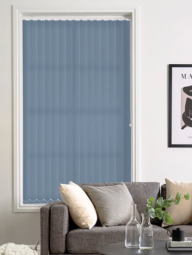 Iona Wedgewood Daylight 89mm Vertical Blind Replacement Slats