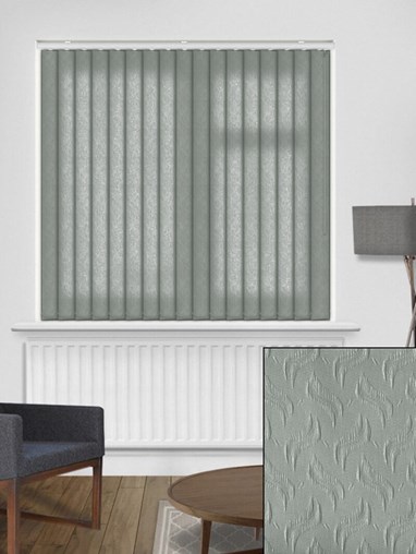 Equi Graphite 89mm Dim-Out Vertical Blind