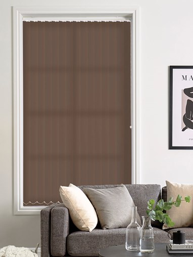 Lava Cake Daylight 89mm Vertical Blind Replacement Slats