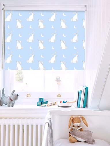 Moongazing on Summer Sky Roller Blind by Amanda Redwin