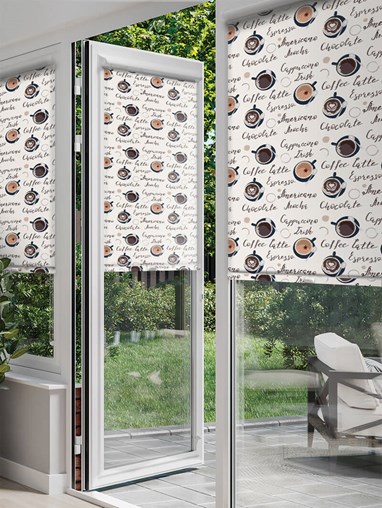 Cosy Cuppa Perfect Fit Roller Blind