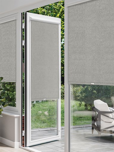 Melbourne Charcoal Grey Perfect Fit Roller Blind