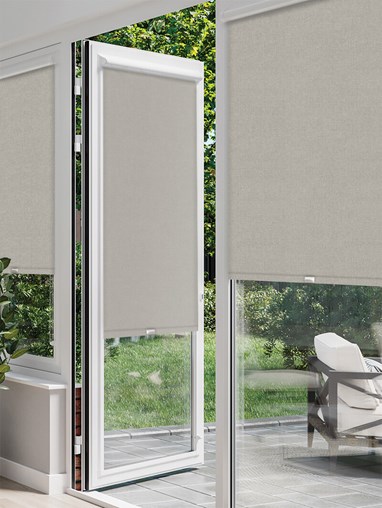 Melbourne Taupe Perfect Fit Roller Blind