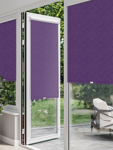New York Deep Purple Perfect Fit Roller Blind