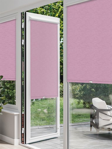 New York Dusky Purple Perfect Fit Roller Blind