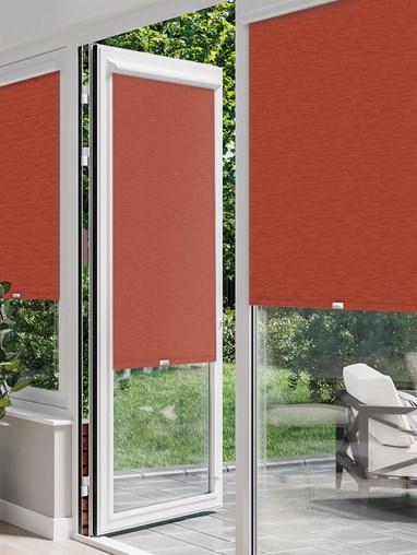 New York Earthy Red Perfect Fit Roller Blind
