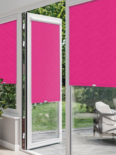 New York Fuchsia Pink Perfect Fit Roller Blind