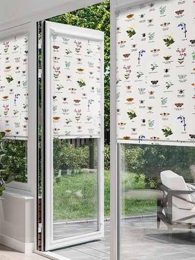 Oxfordshire Wildlife by Lorna Syson Perfect Fit Roller Blind