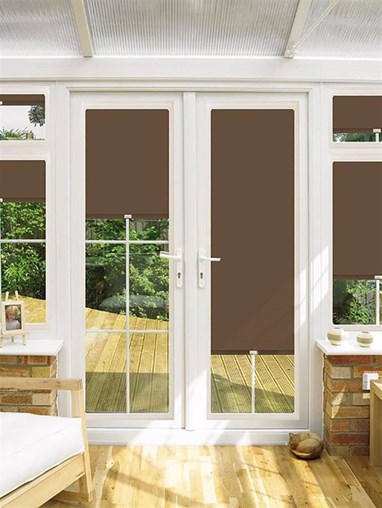 Blackout Sapling Perfect Fit Roller Blind for Doors