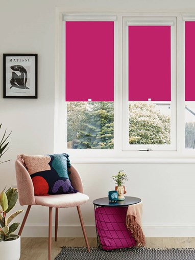 Blackout Dahlia Perfect Fit Roller Blind