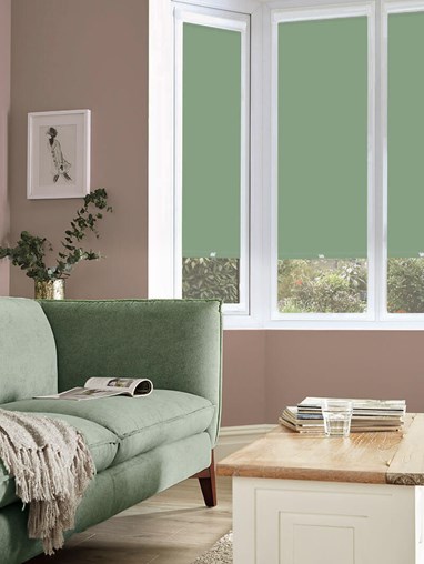 Blackout Wellington Green Perfect Fit Roller Blind