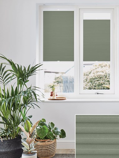 Soft Sage Perfect Fit Thermal Blind