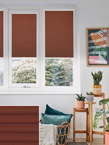 Toasted Red Perfect Fit Thermal Blind