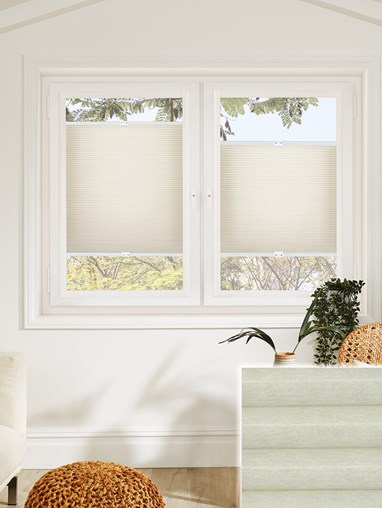 Fresco Natural Calico Daylight Perfect Fit Cellular Thermal Blind