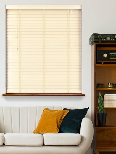 Tusk Real Wood Venetian Blind With Chantilly Tapes