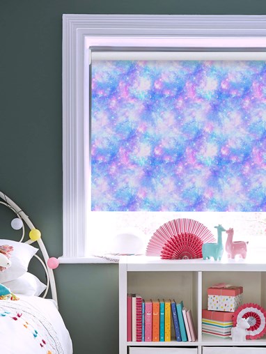 Blackout Cosmos No Drill Roller Blind