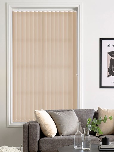 Tiree Papyrus Daylight 89mm Vertical Blind Replacement Slats
