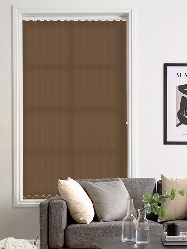 Cinnamon Cookie Daylight 89mm Vertical Blind Replacement Slats