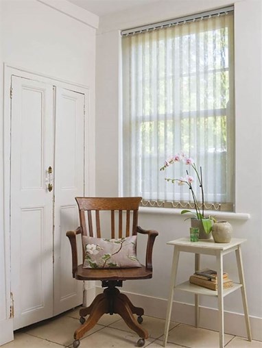 Pale Mint Sheer 89mm Vertical Blind Replacement Slats