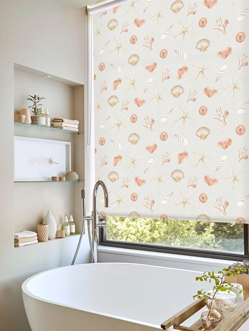 Natural Seaside Roller Blind