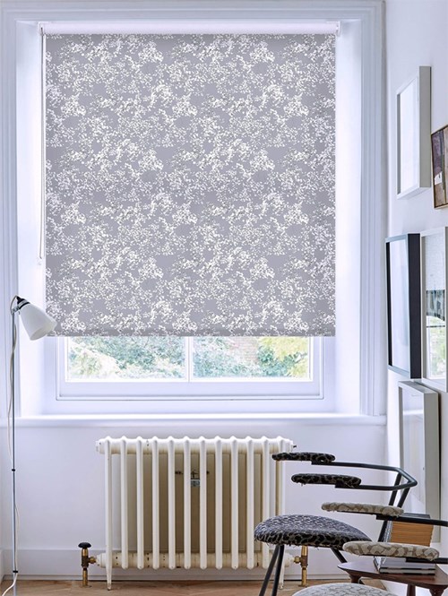 Arla Grey Roller Blind by Lorna Syson